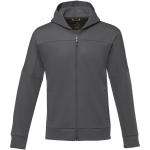 Nubia men's performance full zip knit jacket, graphite Graphite | L