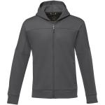 Nubia men's performance full zip knit jacket, graphite Graphite | XS