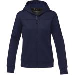 Nubia women's performance full zip knit jacket, navy Navy | S