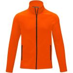 Zelus men's fleece jacket, orange Orange | XS