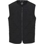 Quarz GRS-recycelte Thermoweste Unisex, schwarz Schwarz | XXS