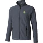 Rixford men's full zip fleece jacket, graphite Graphite | S