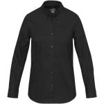 Sphene 165 g/m² Oxford Bluse, schwarz Schwarz | XXL
