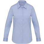 Carnelian Popeline Bluse, hellblau Hellblau | XS
