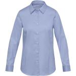 Citrine 185 g/m² twill women's shirt, light blue Light blue | XXS