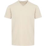 Balfour 200 g/m² short sleeve v-neck unisex OCS organic t-shirt, sandstone Sandstone | M