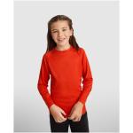 Montecarlo 150 g/m² long sleeve kids sports t-shirt, fluor orange Fluor orange | 12