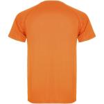 Montecarlo short sleeve kids sports t-shirt, fluor orange Fluor orange | 4