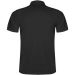 Monzha short sleeve men's sports polo, black Black | L