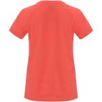 Bahrain short sleeve women's sports t-shirt, fluor coral Fluor coral | L
