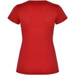 Montecarlo short sleeve women's sports t-shirt, red Red | L