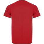 Montecarlo short sleeve men's sports t-shirt, red Red | L