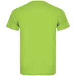 Montecarlo short sleeve men's sports t-shirt, Lime Lime | L