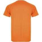 Montecarlo 150 g/m² short sleeve men's sports t-shirt, fluor orange Fluor orange | L