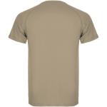 Montecarlo short sleeve men's sports t-shirt, dark sand Dark sand | L