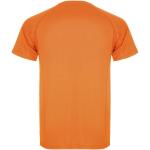 Montecarlo short sleeve men's sports t-shirt, fluor orange Fluor orange | L