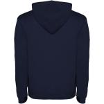 Urban men's hoodie, navy blue, marl grey Navy blue, marl grey | XS