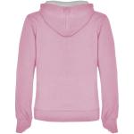 Urban women's hoodie, bright pink, marl grey Bright pink, marl grey | L