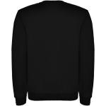 Clasica unisex crewneck sweater, black Black | XS