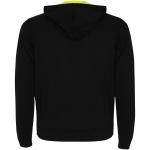 Fuji unisex sweat jacket, fluo yellow/black Fluo yellow/black | L