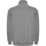 Aneto quarter zip sweater, grey marl Grey marl | 2XL