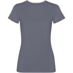 Fiyi 180 g/m² short sleeve women's t-shirt, dark grey Dark grey | L