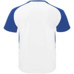 Bugatti T-Shirt Unisex aus recyceltem Material, weiß/königsblau Weiß/königsblau | S