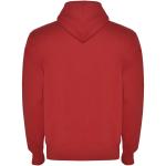 Montblanc unisex full zip hoodie, red Red | L