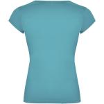 Belice short sleeve women's t-shirt, turqoise Turqoise | XL