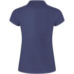 Star Poloshirt für Damen, Jeansblau Jeansblau | L
