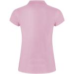 Star short sleeve women's polo, light pink Light pink | L