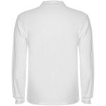 Estrella Langarm Poloshirt für Herren, weiß Weiß | L