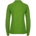 Estrella 220 g/m² long sleeve women's polo, apple green Apple green | L