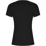 Golden short sleeve women's t-shirt, black Black | L
