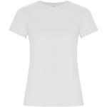 Golden short sleeve women's t-shirt 