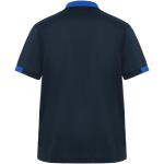 Samurai 160 g/m2 unisex antibacterial short sleeve polo, royal/blue Royal/blue | L