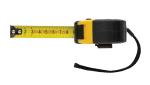 XD Collection RCS recycled plastic 5M/19 mm tape with stop button Yellow/black