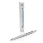 XD Collection 5-in-1 Aluminium Tool-Stift Grau