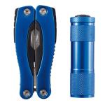 XD Collection Multitool and torch set Aztec blue