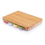 XD Collection Cutting board with 4pcs hygienic boards Brown