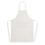 XD Collection Impact AWARE™ Recycled cotton apron 180gr Off white