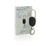 XD Collection Keyfinder Dual Schlüsselanhänger mit weltweiter Ortung Schwarz/silber
