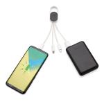 XD Collection 4-in-1 Kabel mit Karabiner-Clip Weiß