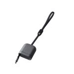 XD Xclusive Spira RCS – recyceltes, einziehbares 100W-Schnellladekabel Grau