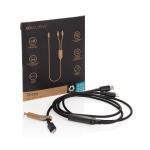 XD Xclusive Terra 100W RCS Dual USB C output cable Black/silver