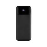 XD Collection Turbopack RCS rplastic powerbank 10.000 integrated cables Black