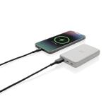 XD Collection RCS recycled plastic 5.000 mAh 5W wireless powerbank White
