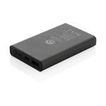 XD Xclusive Terra 5.000 mAhPowerbank aus RCS recyceltem Aluminium Grau