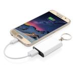 XD Collection 1.000 mAh Schlüsselanhänger Powerbank Silber