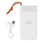 XD Xclusive Aria 8.000 mAh 5W wireless charging powerbank White